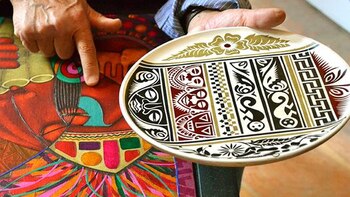 El Barniz Mopa-Mopa colombiano, la