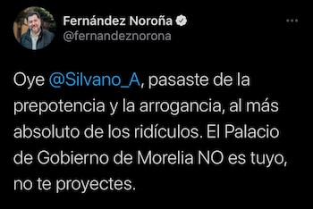 El diputado declaró que el
