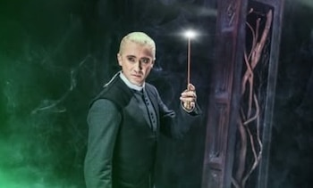 En ' Harry Potter and the Cursed Child', Tom Felton vuelve a ser Draco Malfoy. (Instagram)