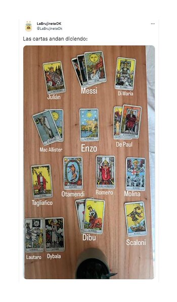 @LabrujinetaOK asignó una carta del