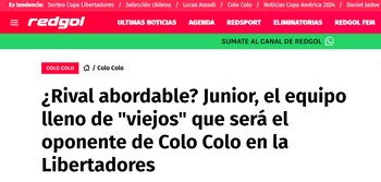 Reacción de los medios chilenos