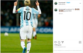 Los posteos en Instagram del