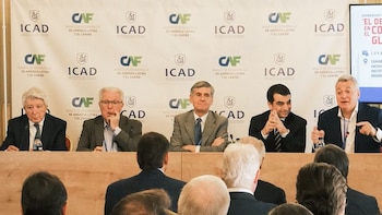 El evento organizado por ICAD al que ha acudido Enrique Cerezo (imagen cedida por ICAD)