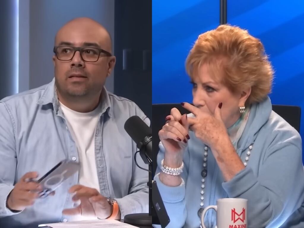 Maxine Woodside pidió a Ernesto Buitrón no vetar a artistas a nombre de ella en Todo para la Mujer. (Todo para la Mujer, YouTube)