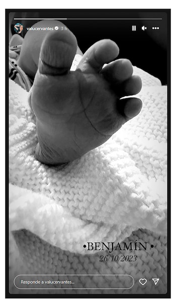 La bienvenida a Benjamín que