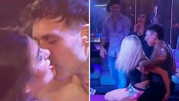 Striptease, besos y bailes en el piso: los momentos que encendieron la noche de Gran Hermano