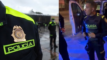 El policía que canta al