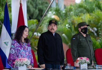 La vicepresidenta de Nicaragua, Rosario