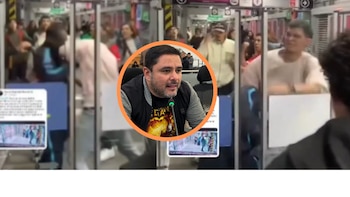 Denuncian que los agresores que golpearon a un guardia de TransMilenio en la estación Universidades siguen en libertad