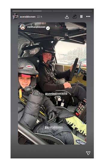 Robin Raikkonen, hijo del campeón