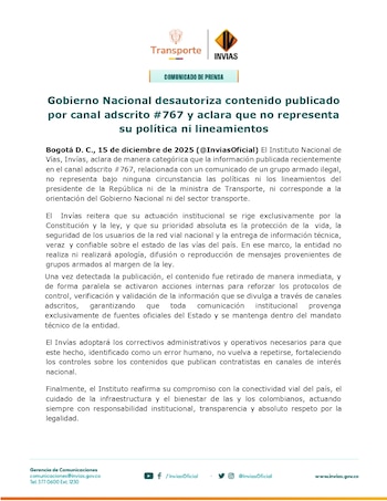 Documento oficial en el que