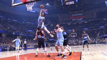 Era la volcada del año: la jugada de Ja Morant de la que habla toda la NBA