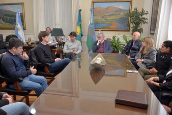 Martín Lousteau viajó a Tandil