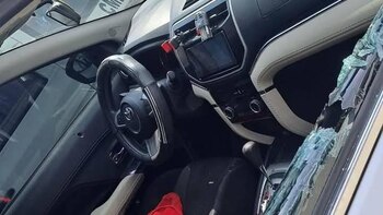 Vista del interior del vehículo