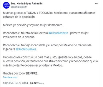 Kenia López Rabadán