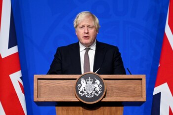 Boris Johnson, primer ministro británico