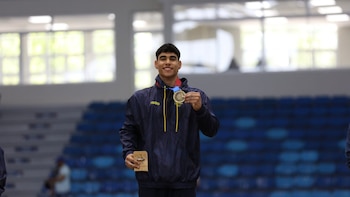 La actuación del gimnasta cucuteño se dio en la modalidad de barras paralelas y barra fija-crédito Fili Rojas/Comité Olímpico Colombiano