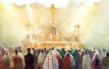 Para la misa del día,