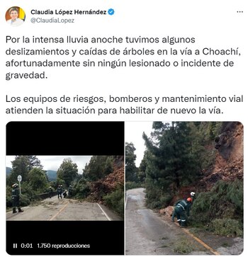 Trino de la alcaldesa, Claudia