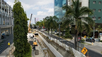 El Salvador: Proyecto de drenaje en la Zona Rosa alcanza un 60 % de avance, según autoridades