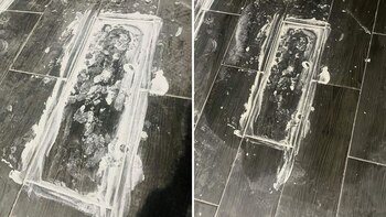 ¿Una señal? Las fotografías hicieron