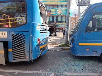 Accidente en Suba el jueves