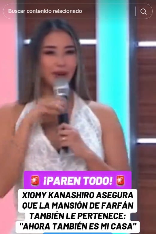 Xiomy Kanashiro reafirma su vínculo con Jefferson Farfán y genera polémica con inesperada declaración. Captura: América Hoy.