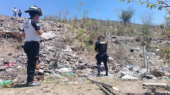 Cuerpos sin vida también fueron encontradas en abril de este año (Foto cortesía Bomberos Voluntarios)