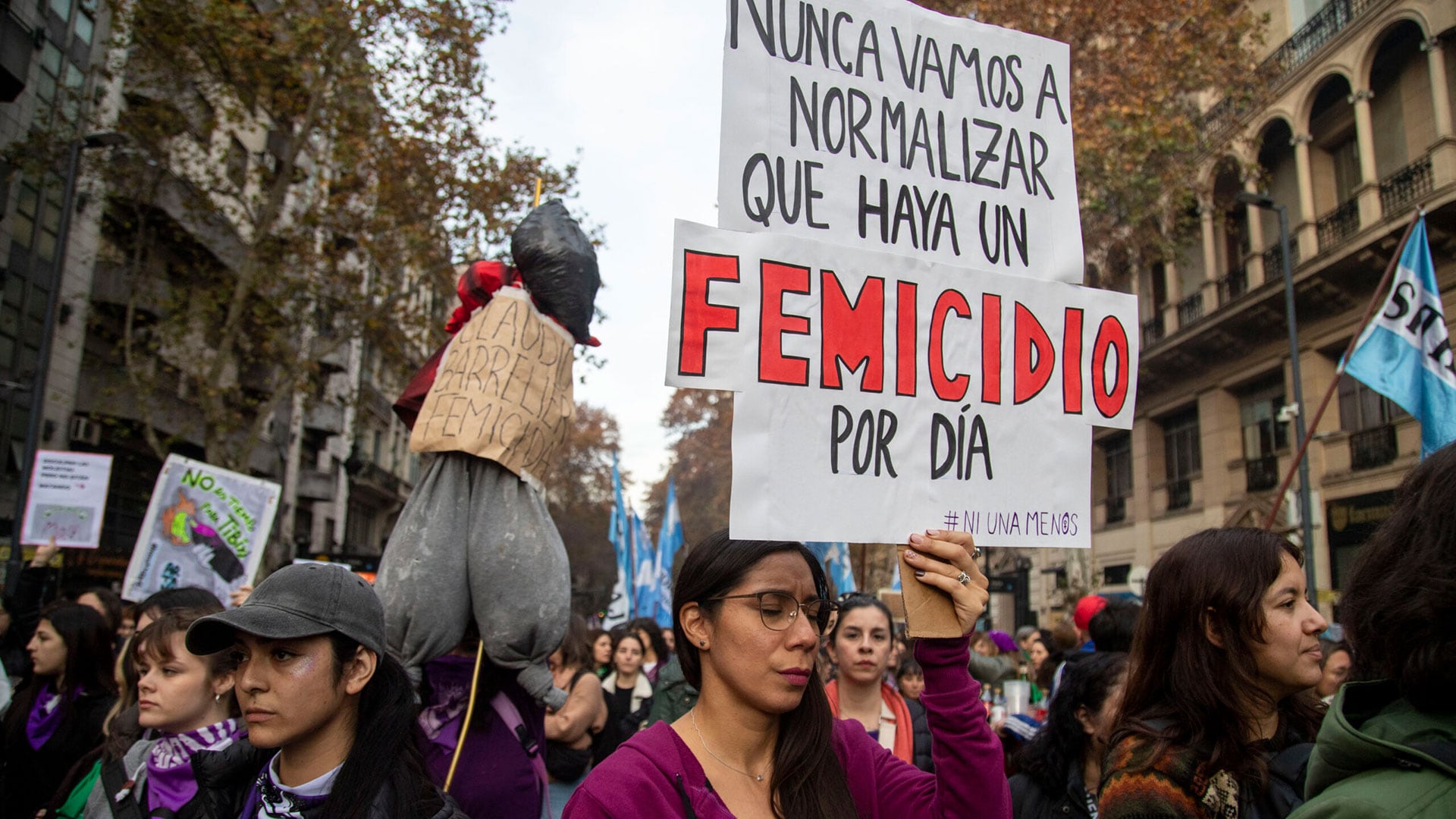 El 3 de junio, en el Congreso, se realizó la 11a. marcha federal i Una Menos. FOTO NA: DAMIAN DOPACIO