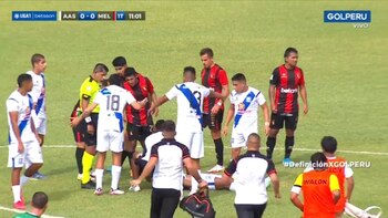 Jugador de Alianza Atlético preocupó