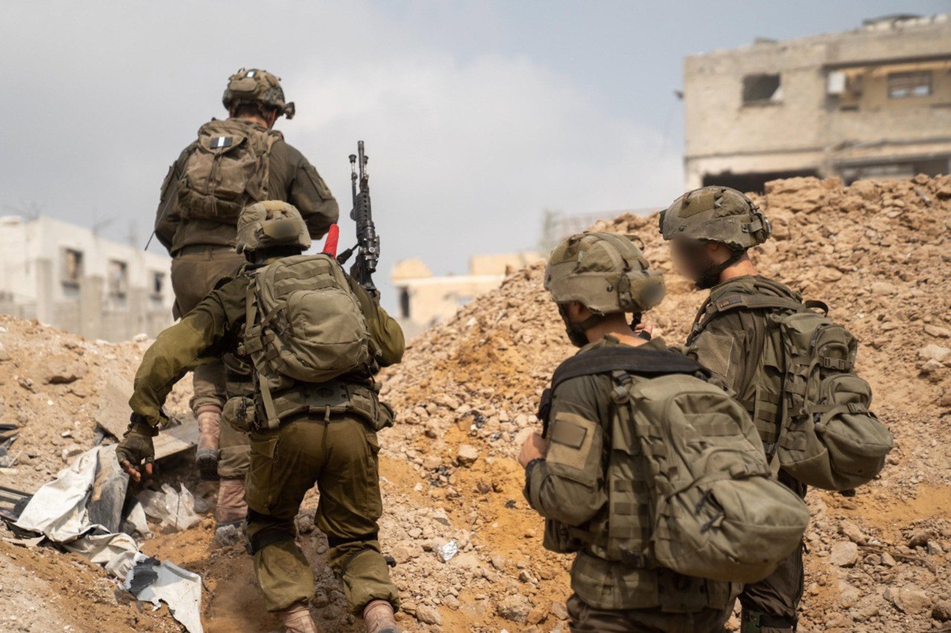 23/08/2025 Militares israelíes en la Franja de Gaza. FUERZAS ARMADAS DE ISRAEL