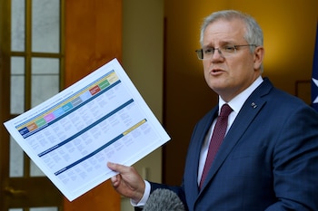 El premier australiano Scott Morrison