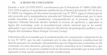 Apelación de Perú Primero