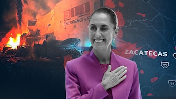Pese a explosión de coche bomba en Zacatecas, Gobierno presume acciones de paz: suman 23 agresiones, seis con vehículos