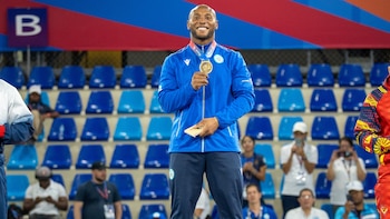 Kevin Mejía gana el oro en 97 kilos y abre el medallero dorado de Honduras en Santo Domingo 2026. (Foto:Cortesía)