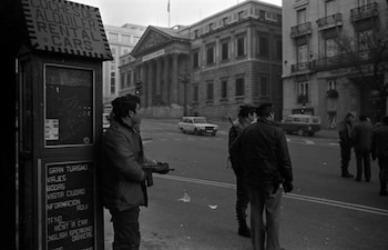 Imágenes del 23F. (Europa Press)