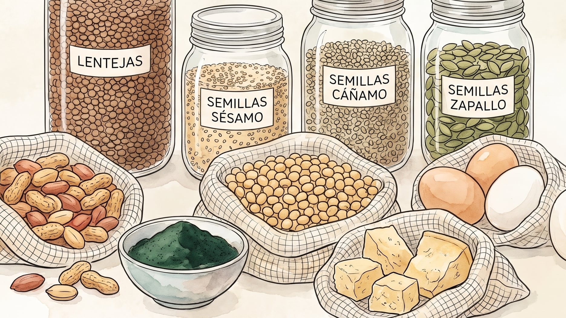 9 alimentos ricos en leucina: el aminoácido esencial para la masa muscular después de los 40