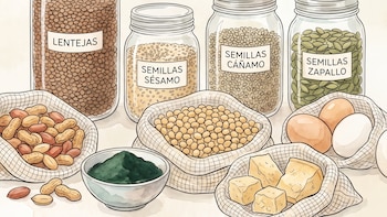 9 alimentos ricos en leucina: el aminoácido esencial para la masa muscular después de los 40