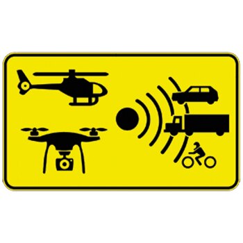 Nueva señal de tráfico. Control