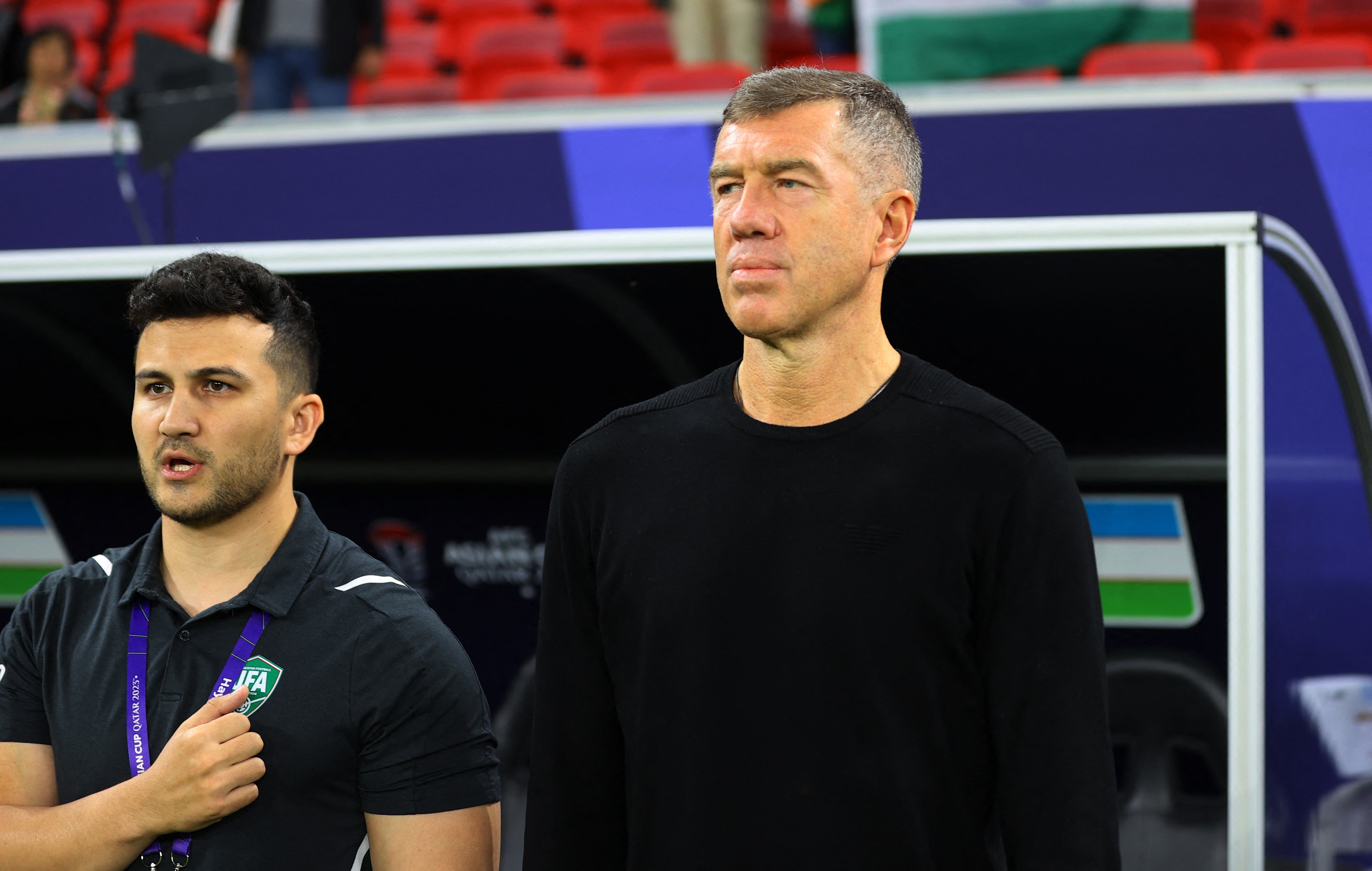 Srecko Katanec dirigió a Uzbekistán en los primeros 10 partidos de las eliminatorias al Mundial 2026 - crédito Ibraheem Al Omari/REUTERS