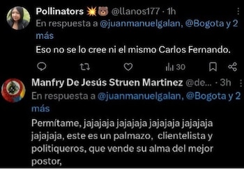 En redes sociales se han