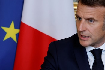 Emmanuel Macron (LUDOVIC MARIN/Pool via