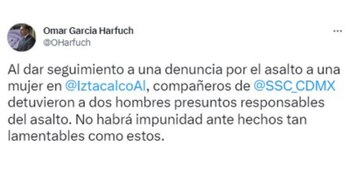 El secretario de Seguridad Ciudadana,