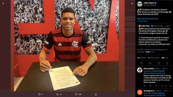 Samuel Bello, oficialmente es nuevo