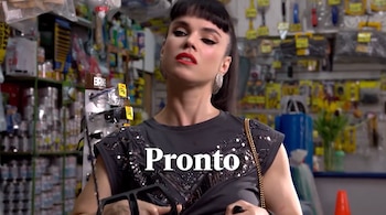 Cayetana Bogani posa en un