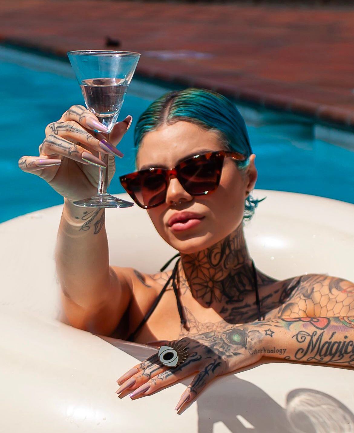 Melissa Gate se despachó en contra de Calderón de la que incluso, dijo se vengaría por todos los comentarios que ha hecho en contra de reconocidos influencers - crédito @meligate_oficial/IG