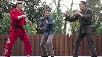 Daniel LaRusso y Johnny Lawrence