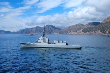 Fragata 'Almirante Juan de Borbón'.