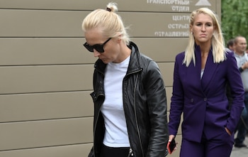 Yulia Navalnaya, esposa del líder