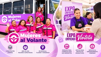Mujeres al Volante y Expo Emprende Violeta: así impulsan el empleo y emprendimiento en BC